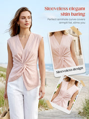 Women's Casual Elegant Sleeveless Shirt