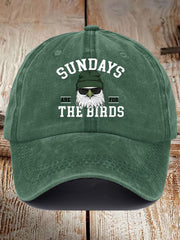 Unisex Sundays Are For The Birds Football Fans Lovers Gameday Hat