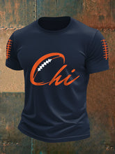 Men's Football Fans Lovers Gameday Casual Tee