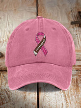 Unisex Football combines with breast cancer Design Print Hat