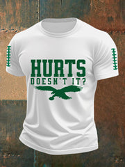 Men's Football Fans Lovers Gameday Casual Short Sleeve Tee