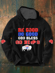 Men's Football Fans Lovers Gameday Casual Hoodie