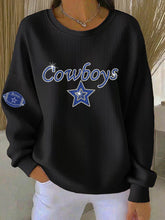 Women's American football sweatshirt
