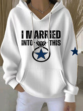 Women's American football hoodie