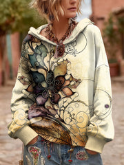 Women's Thanksgiving AutumnWinter Hooded Sweatshirt