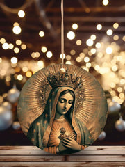 Christian Faith Christmas Bell Ornament