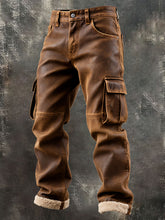 Men's Retro Warm Outdoor Pants