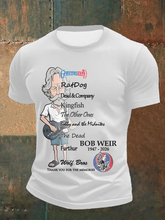 Men's RIP Bob Weir Short-sleeved T-shirt