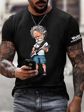 Men's RIP Bob Weir Weir Everywhere Short-sleeved T-shirt