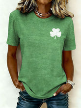 Women's St. Patrick's Day Printed Casual T-Shirt