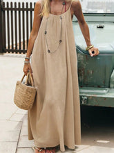 Women's Strappy Backless Long Dress
