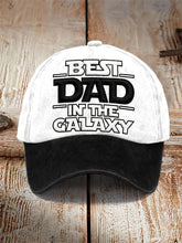 Men's “Best Dad In The Galaxy” Father's Day Fun Casual Unisex Hat