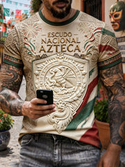Men's Mexico Art Printed T-shirt