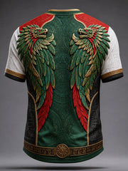Men's Mexico Pride Art Printed T-shirt