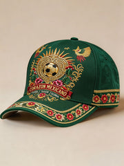 Unisex Mexico Football Lover Art Printed Hat