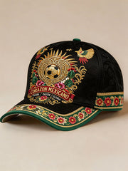 Unisex Mexico Football Lover Art Printed Hat