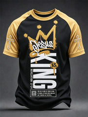 Men's "Jesus Is King" T-shirts