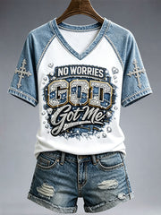 Women's No Worries God Got Me T-Shirt