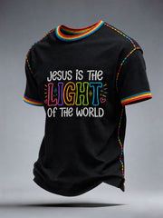 Men's Jesus Is The Light Of The World T-shirt