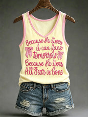 Women's Christian-themed Vests