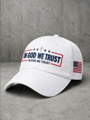 Unisex Patriotic Independence Day Print Casual Hat