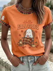 Women's Hello Fall Vibes T-shirt