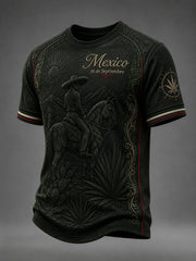 Men’s Independence Day Print Casual T-Shirt