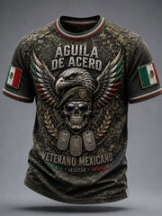 Men's Mexico Orgullo Veteran Printed T-shirt