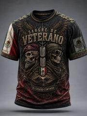 Men's Mexico Orgullo Veteran Printed T-shirt
