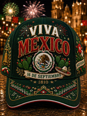 Sombrero unisex del Día de la Independencia de México