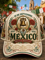 Sombrero unisex del Día de la Independencia de México