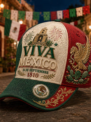 Sombrero unisex del Día de la Independencia de México