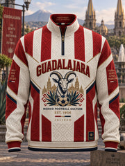 Sudadera casual estampada de fútbol masculino del Guadalajara Chivas