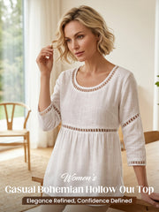 Women's Casual Elegant Sleeve Shirt