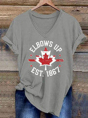 Women's Canada Never 51 Printed T-Shirts