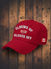 Unisex Canada Elbows Up Gloves Off Printed Hat