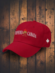 Unisex Beaver Defend Canada Flag Hat