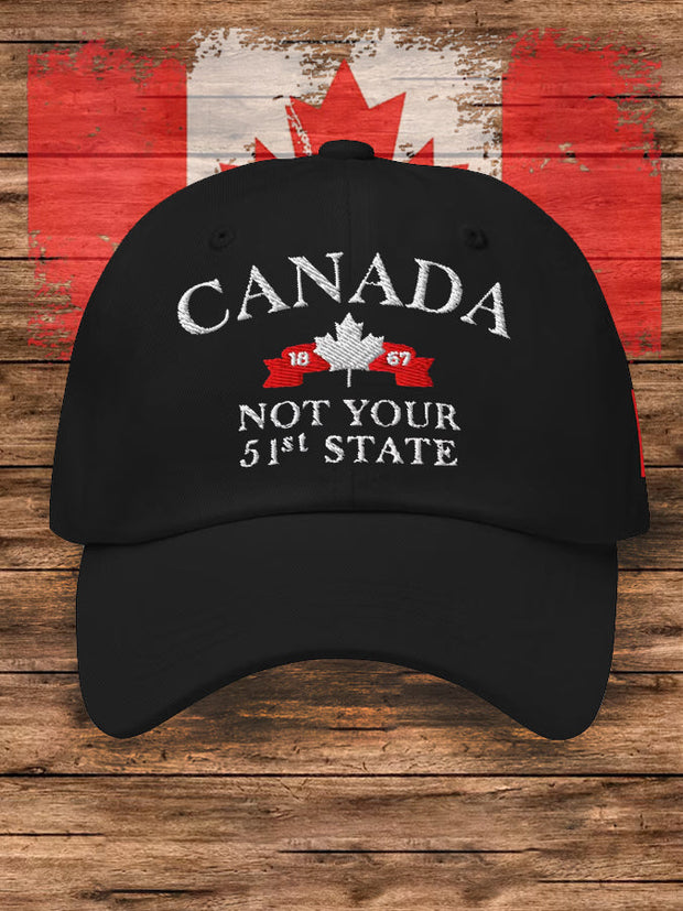 Unisex Canada Not Your 51st State Defend Canada Hat