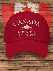 Unisex Canada Not Your 51st State Defend Canada Hat