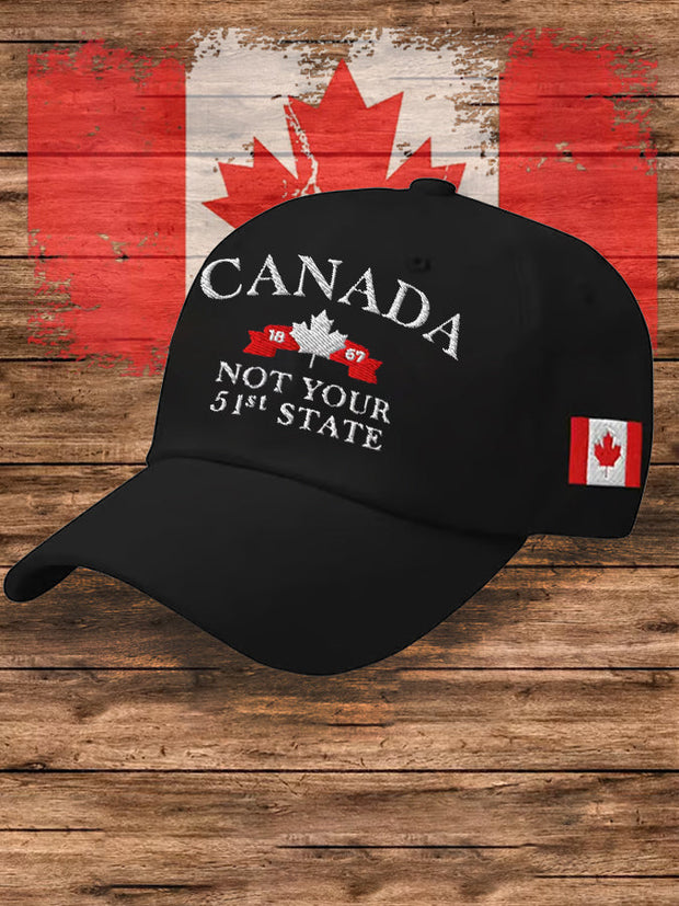 Unisex Canada Not Your 51st State Defend Canada Hat