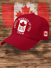 Unisex Proud Member Of The Eh Team, Defend Canad Hat