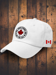 Unisex Canada True North Strong And Free Printed Hat