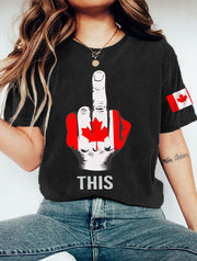 Women's Defend Canada Tee