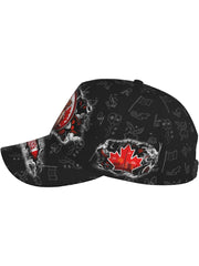 Unisex Beaver Maple Leaf Canada Flag Hat