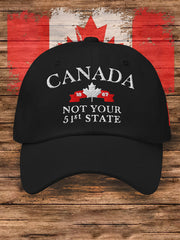 Unisex Canada Not Your 51st State Defend Canada Hat