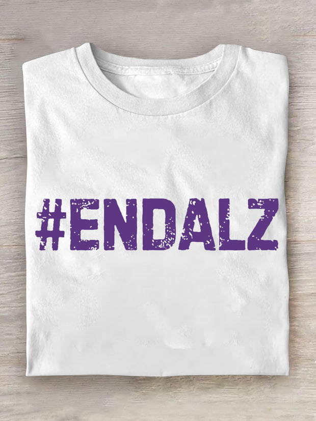 Women's #ENDALZ Alzheimer's Awareness Support Tee