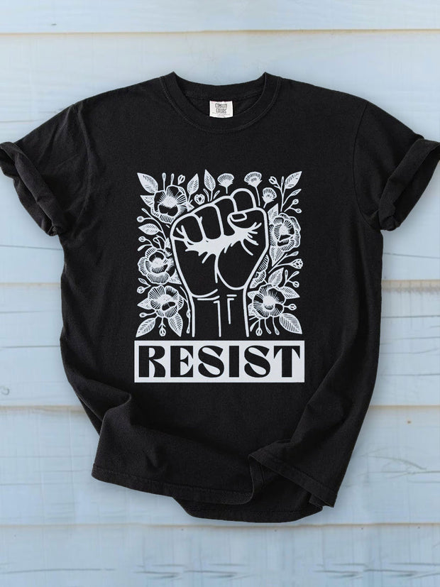 Women's Resist8647 Printed Casual T-shirt