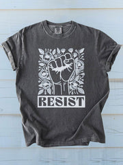 Women's Resist8647 Printed Casual T-shirt