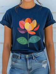 Women's 8647 Floral T-Shirt