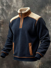 Men's Retro Warm Outdoor Sweatshirt
